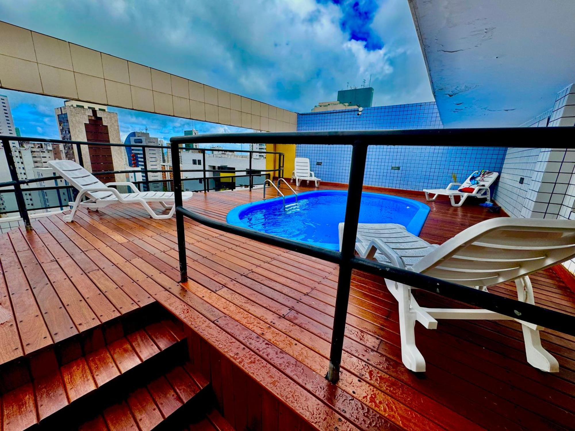 Flat Perfeito No Coracao De Boa Viagem Apartman Recife Kültér fotó